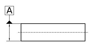 Bauteilachse als Bezugselement