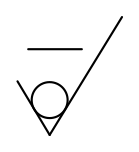 Grundsymbol mit Kreis